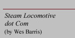 Steam Locomotive dot Com Home Page